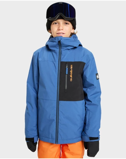 Quiksilver - Boys 8 to 16 Side Hit Solid Insulated Jacket