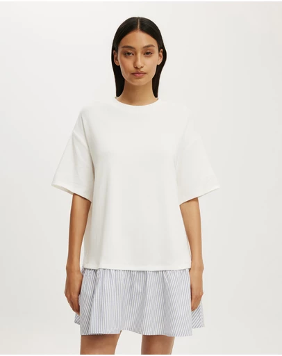 Cotton On - Tilly Layered Tshirt Dress