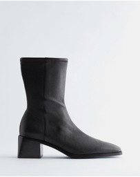 & Other Stories - Leather Sock Boots