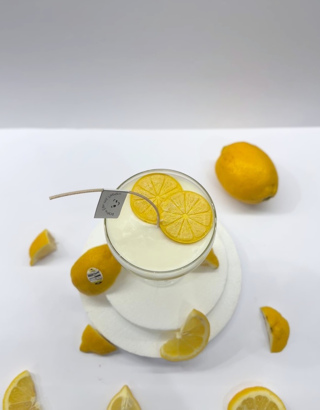 Don't Eat My Candle - Limoncello Martini Cocktail Candle - Double Pour (220g)