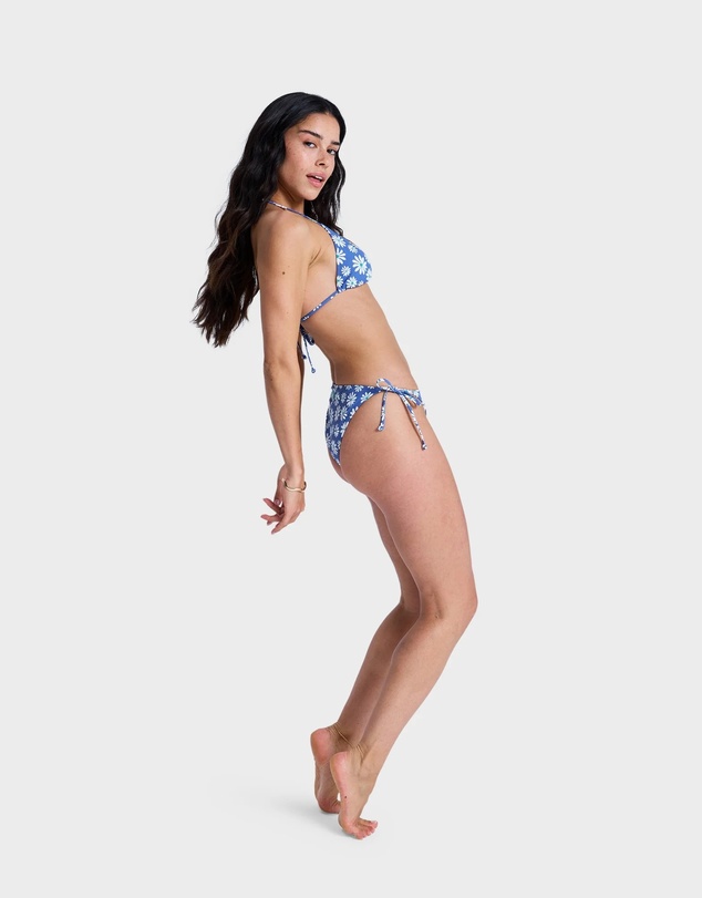 Roxy - Womens Printed Essentials Tie Side Classic Bikini Bottom