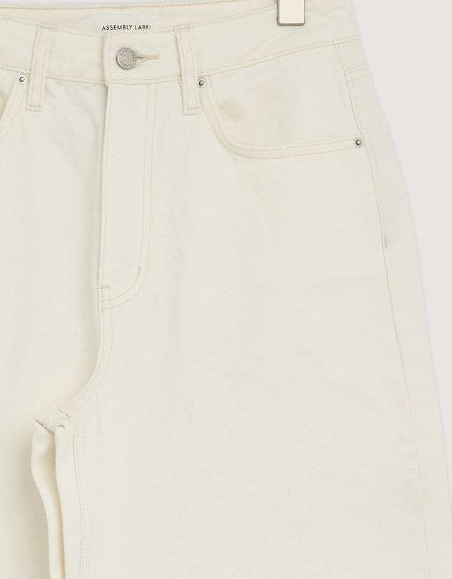 Revibe - Repaired Assembly Label Denim Womens Jeans