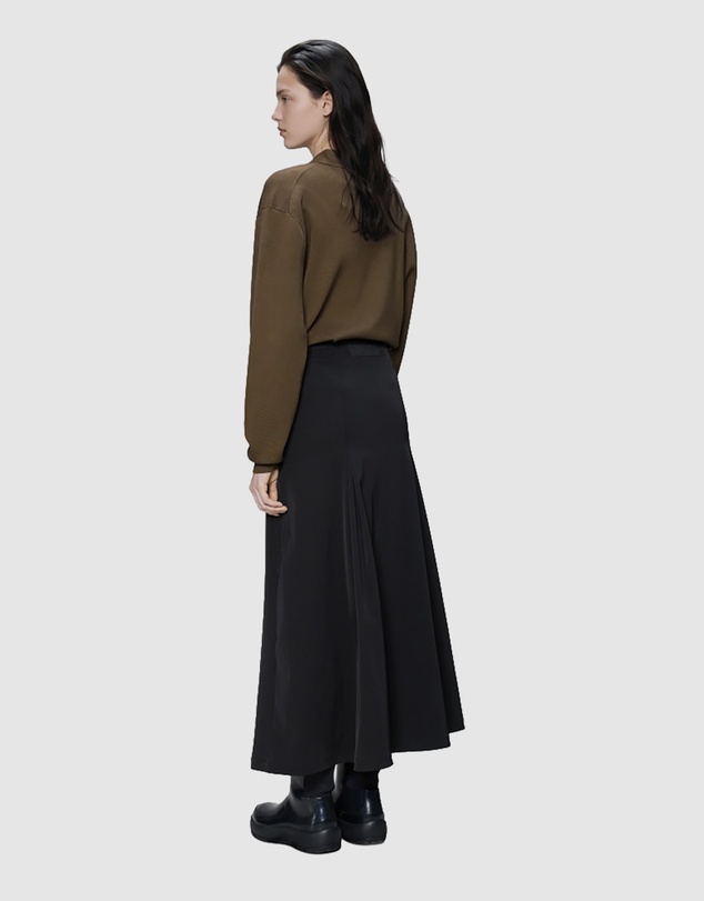 RAINS - Tech Woven Skirt W Black