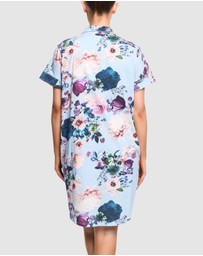 Sainted Sisters - Sadie Short Sleeve Cotton Nightshirt