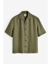 NEXT - Tencel™ Lyocell Short Sleeve Shirt with Cuban Collar