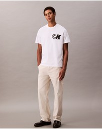 Calvin Klein Jeans - Sport Monogram Logo Graphic Classic T-Shirt