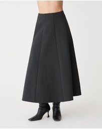 Forcast - Janice A-Line Ponte Skirt