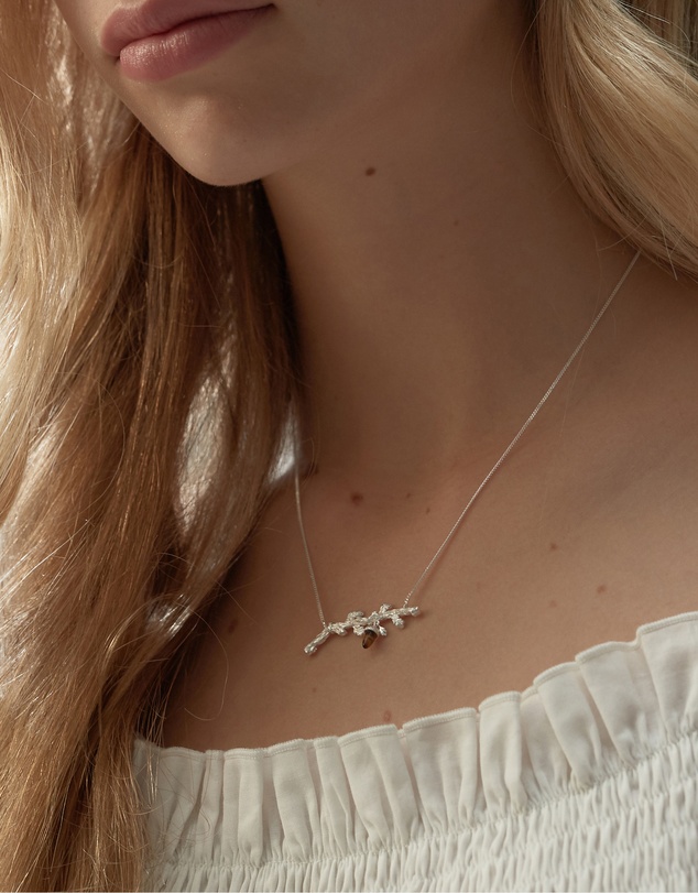 Karen Walker - Oak Branch Necklace