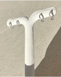 SAINT VALENTINE - The Vera + Luna Wave Set - Silver