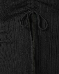 Petal & Pup - Irene Long Sleeve Midi Dress - Black