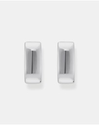 THOMAS SABO - Hoop earrings in angular shape Medium