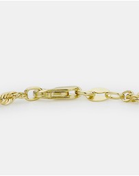 Zoe Olivia - 9K Gold Essentials Twist Chain Bracelet