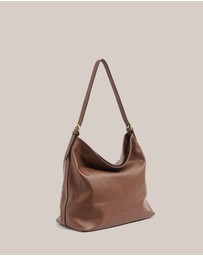 VESTIRSI - Serena Mocha Leather Hobo Bag