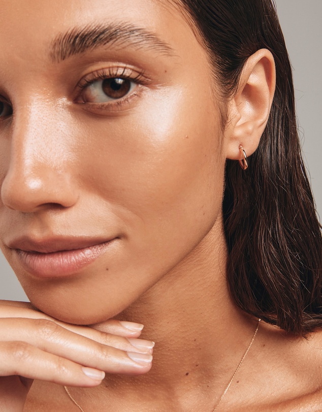 Michael Hill - 14mm Hoop Earrings in 10kt Rose Gold