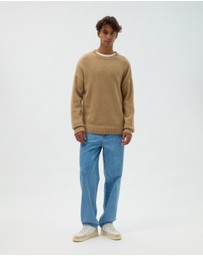 AERE - Merino Wool Chunky Crew Neck Sweater