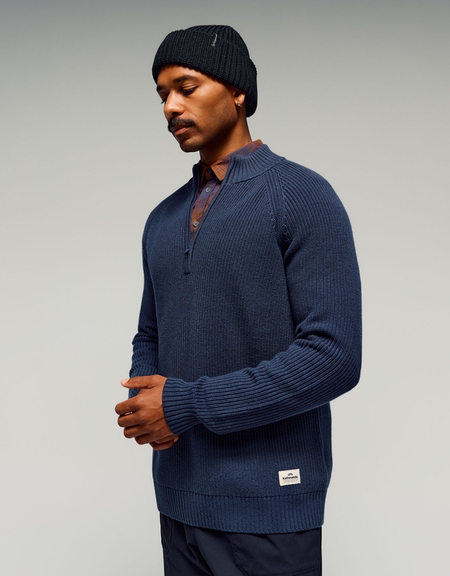 Kathmandu - Retreat Merino Blend 1/4 Zip Pullover