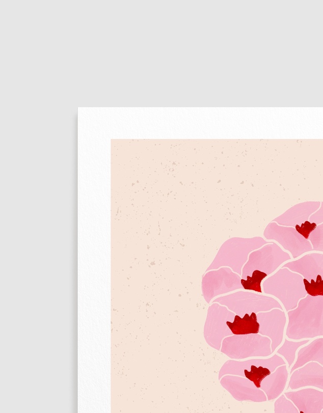 Olive et Oriel - Bouquet Of Flowers by Bea Muller Art Print