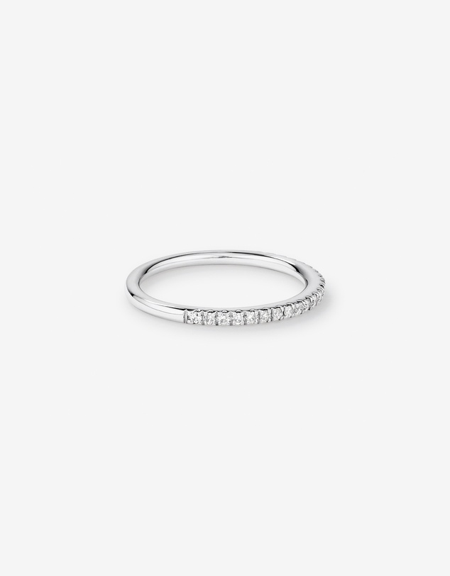 Michael Hill - Wedding Band with 1/5 Carat TW of Diamonds in 14kt White Gold
