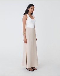 Forcast - Caris Flared Maxi Skirt