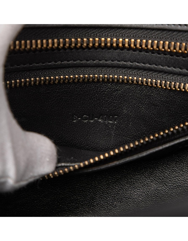 Pre-Loved by Azura Reborn - Pre-Loved Micro Tricolor Leather Luggage Tote