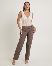 Alice In The Eve - Jaylee Low Rise Pants