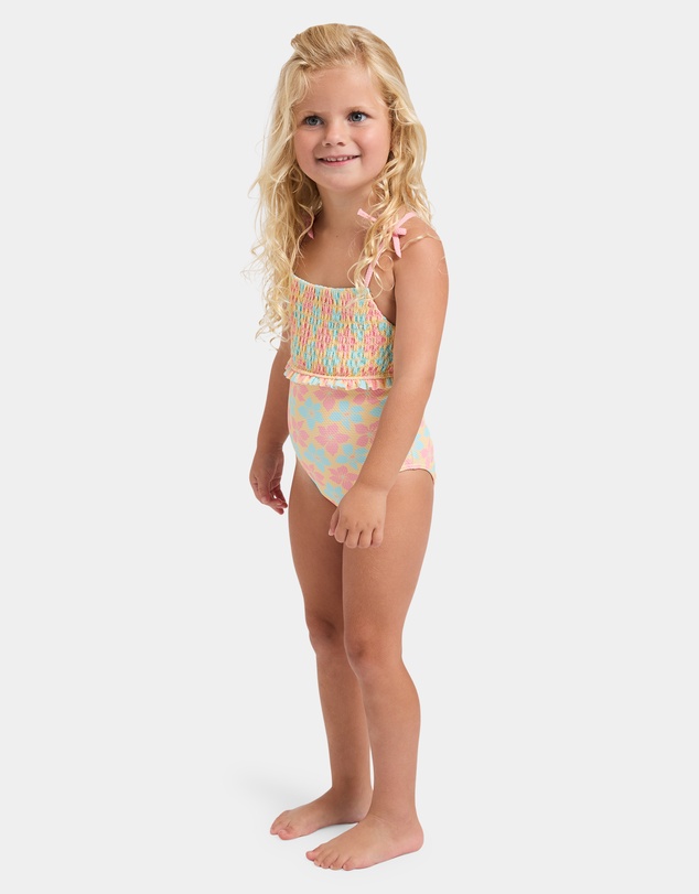 Billabong - Girls 2 to 7 Sun Petals One Piece Swimsuit