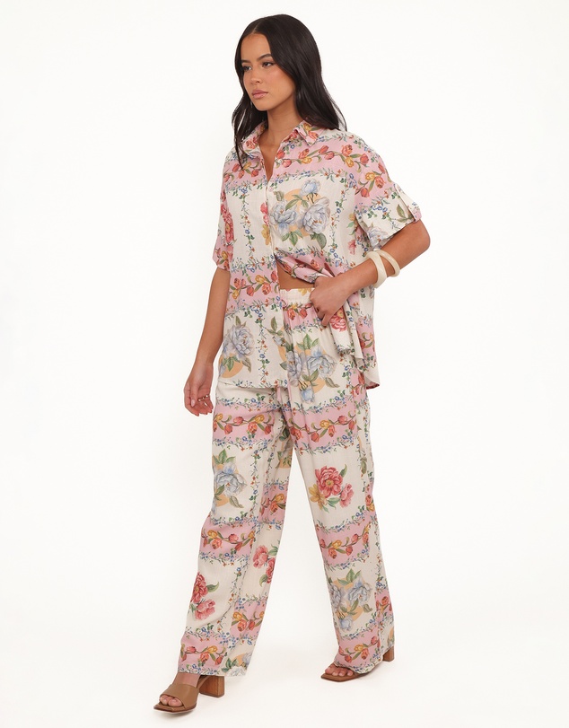 Petal & Pup - Cascais Pants - Rose Tile