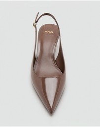 M.N.G - Kitten Heel Pointed Shoes