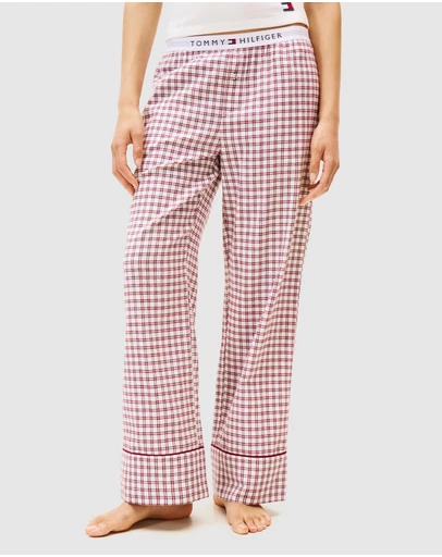 Tommy Hilfiger - Essential Flannel Plaid Check Pyjama Bottoms