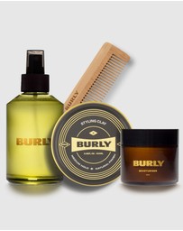 BURLY - Skin & Styling Pack - #3 Clay - Medium Hold