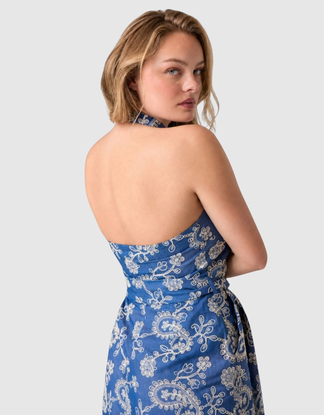 GUESS - Staci Embroidered Romper
