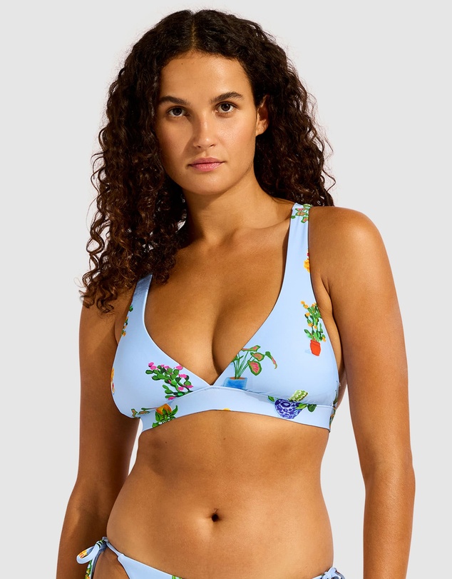 Seafolly - Playa Bonita Multi Fit Triangle Bikini Top