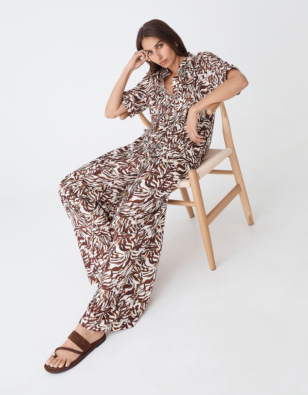 Forcast - Zuhara Drawstring Pull On Pant