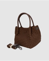 Chuchka - Woven Neoprene Mini Winona Tote Choc
