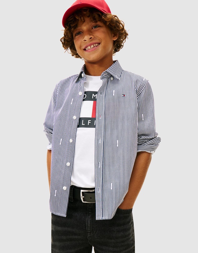 Tommy Hilfiger - All Over Print Shirt - Kids