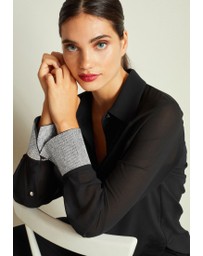 NEXT - Embellished Cuff Detail Button Up Shirt
