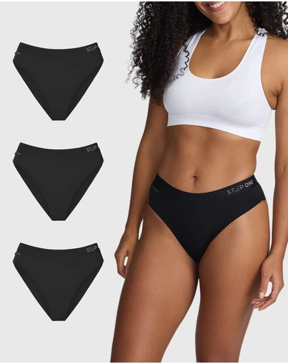 STEP ONE - Women's Bikini Brief 3 Pack - Tap Shoe