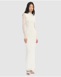 ROTATE - Lace Open Back Dress