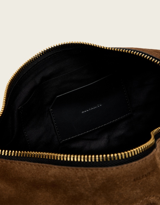 AllSaints - Jean Rey Suede Shoulder Bag