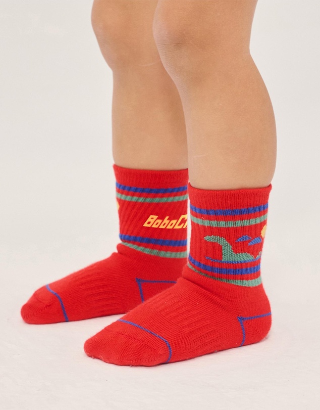 Bobo Choses - Lake Monster Short Socks - Babies-Kids