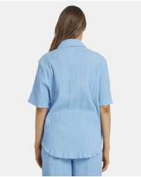 Billabong - Womens Laura Oversized Short Sleeve Shirt