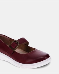 Mia Vita - Besty Mary-Jane - Burgundy