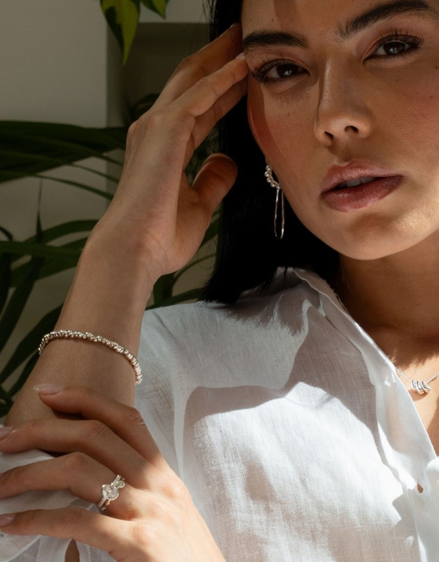 Dower & Hall - Women's Nomad Nuggets Bracelet In Sterling Silver