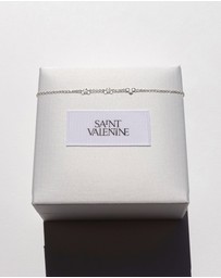 SAINT VALENTINE - Floating Stone Bracelet - Silver