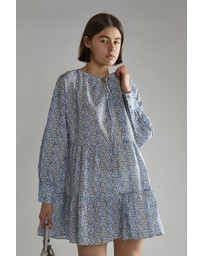 Glamorous - Tiered Smock  Midi Dress
