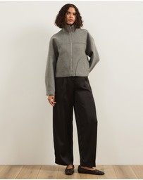 Atmos&Here - Iris Wool Blend Bomber