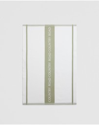 Country Road - Cr Logo Australian Cotton Teatowel