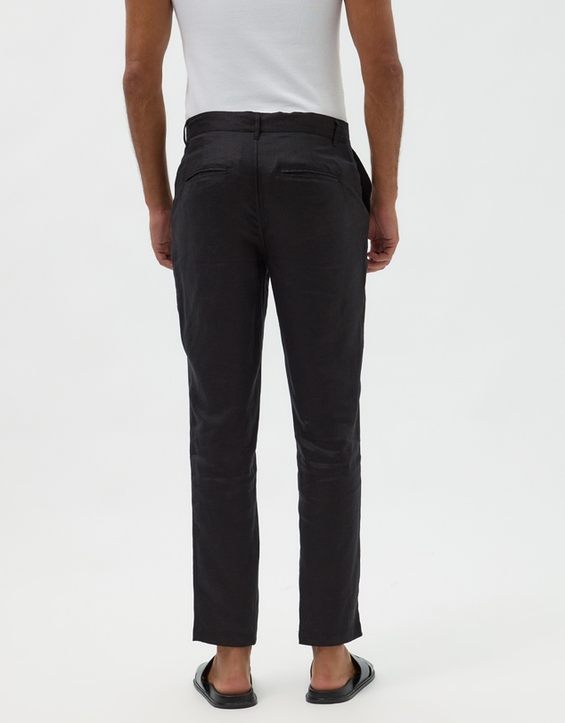 AERE - Slim Leg Tailored Linen Pants