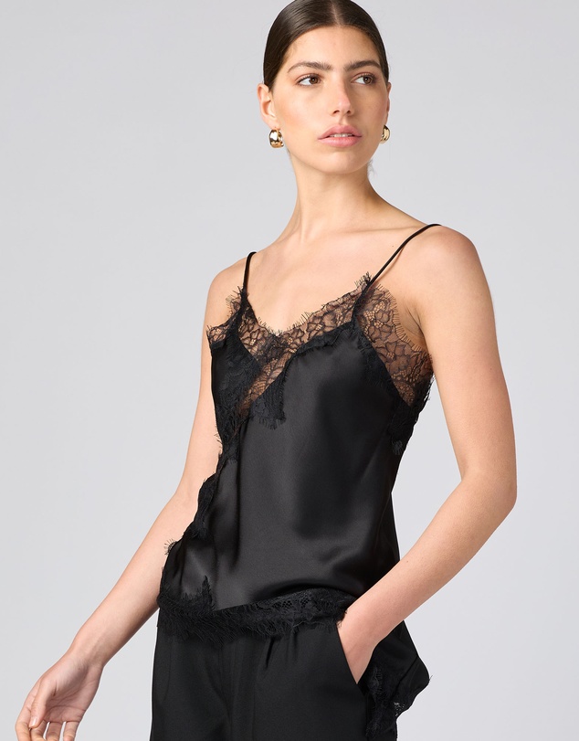 MVN - Asymmetrical Lace Top