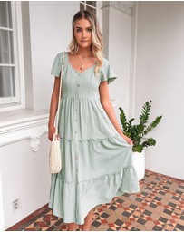 Esther & Co - Celie Dress - Sage